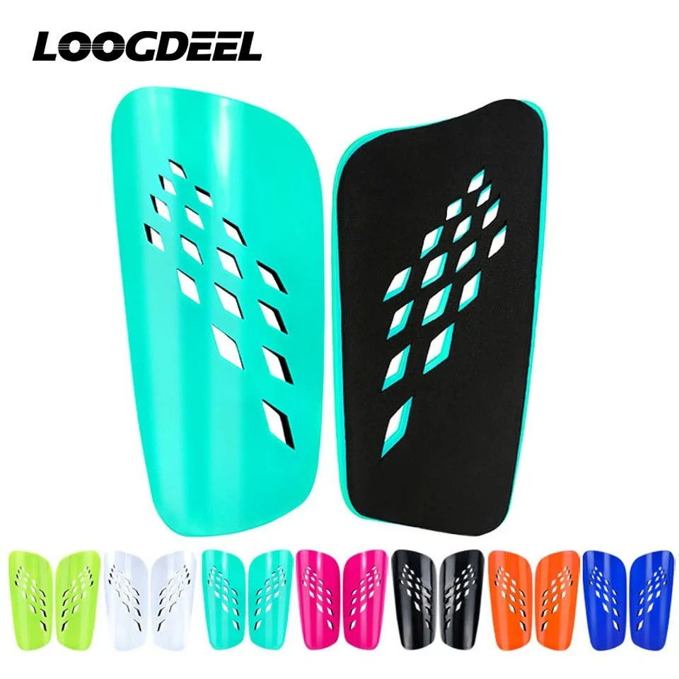 Soccer Shin Guards Football Protectors Pads Adult Kids Shinguards Light Sock Insert Board Training Legging