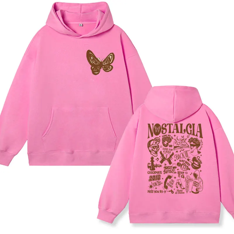 Rapper Rod Wave Nostalgia Print Hoodies Men Women's Fashion Vintage Oversized Sweatshirt Winter Long Sleeve Fleece Pullover Male