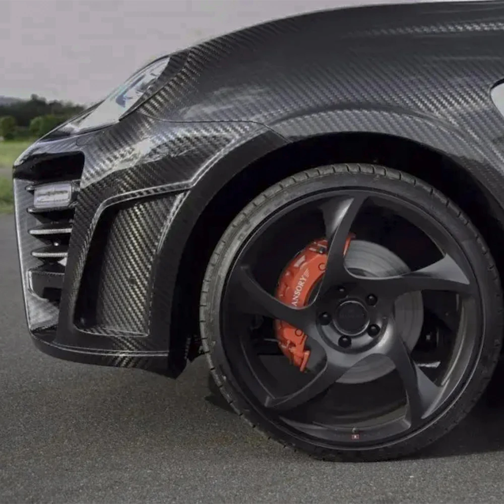 3D Carbon Fiber Sticker 3
