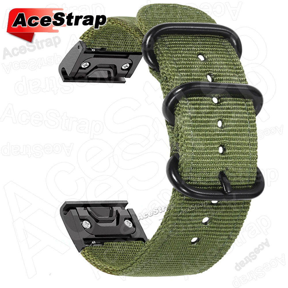 Versatile QuickFit Nylon Strap for Smartwatch – Sport Edition