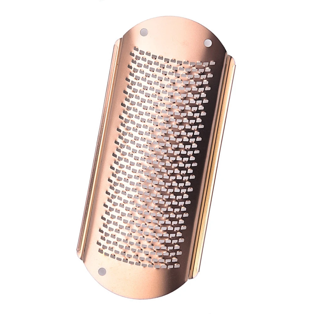 

Foot File Callus Remover Stainless Steel Detachable Blade Colossal Metal Surface Pedicure Tools for Dead Skin Wet and Dry Feet