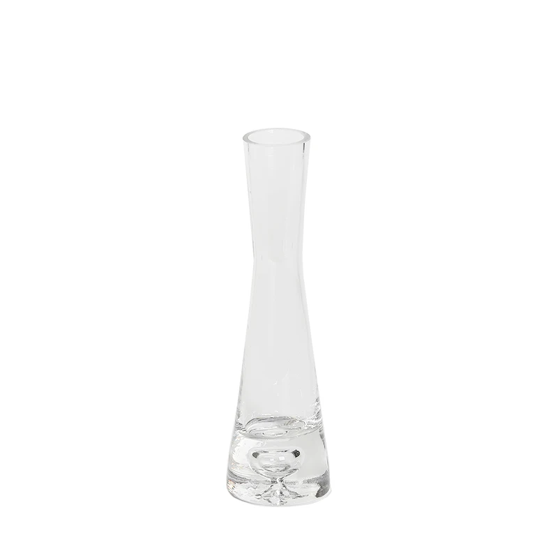 Vase Ornaments   Living Room Flower Arrangements  Niche Glass Bottles  Transparent Mini Fine Mouthful Water Nourishment 5