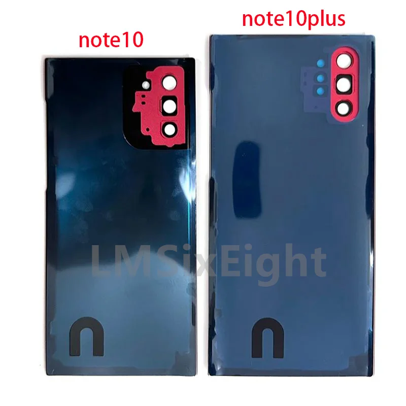 Samsung Galaxy Note10 Back Battery Cover Rear Door Housing Case Glass Panel Camera Lens Parts