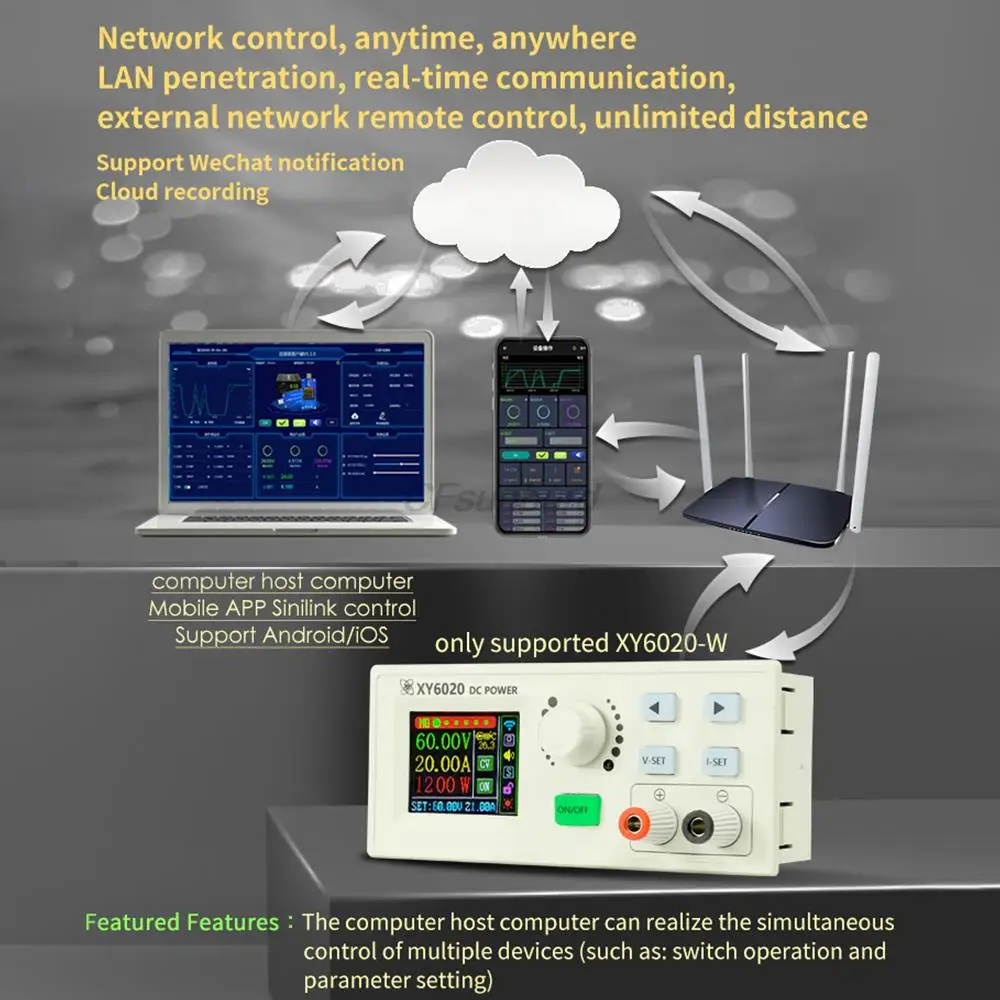 XY-6008 XY6020 CNC Adjustable DC Stabilized Power Supply Constant