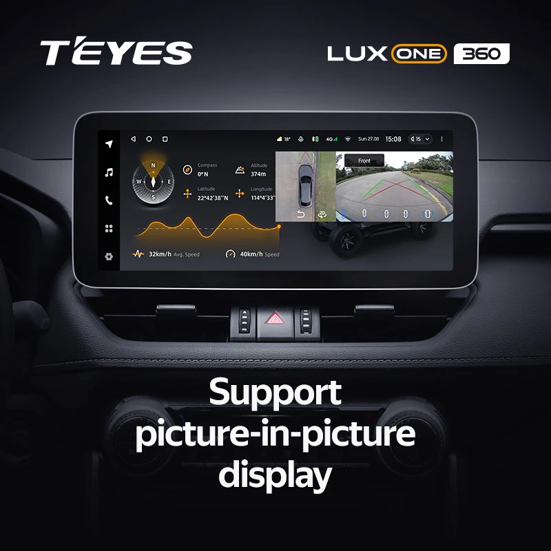 TEYES LUX ONE 3D 360 Surround View Camera For Toyota Volkswagen VW Hyundai Kia Renault Suzuki Honda Audi Lada Nissan 1080P