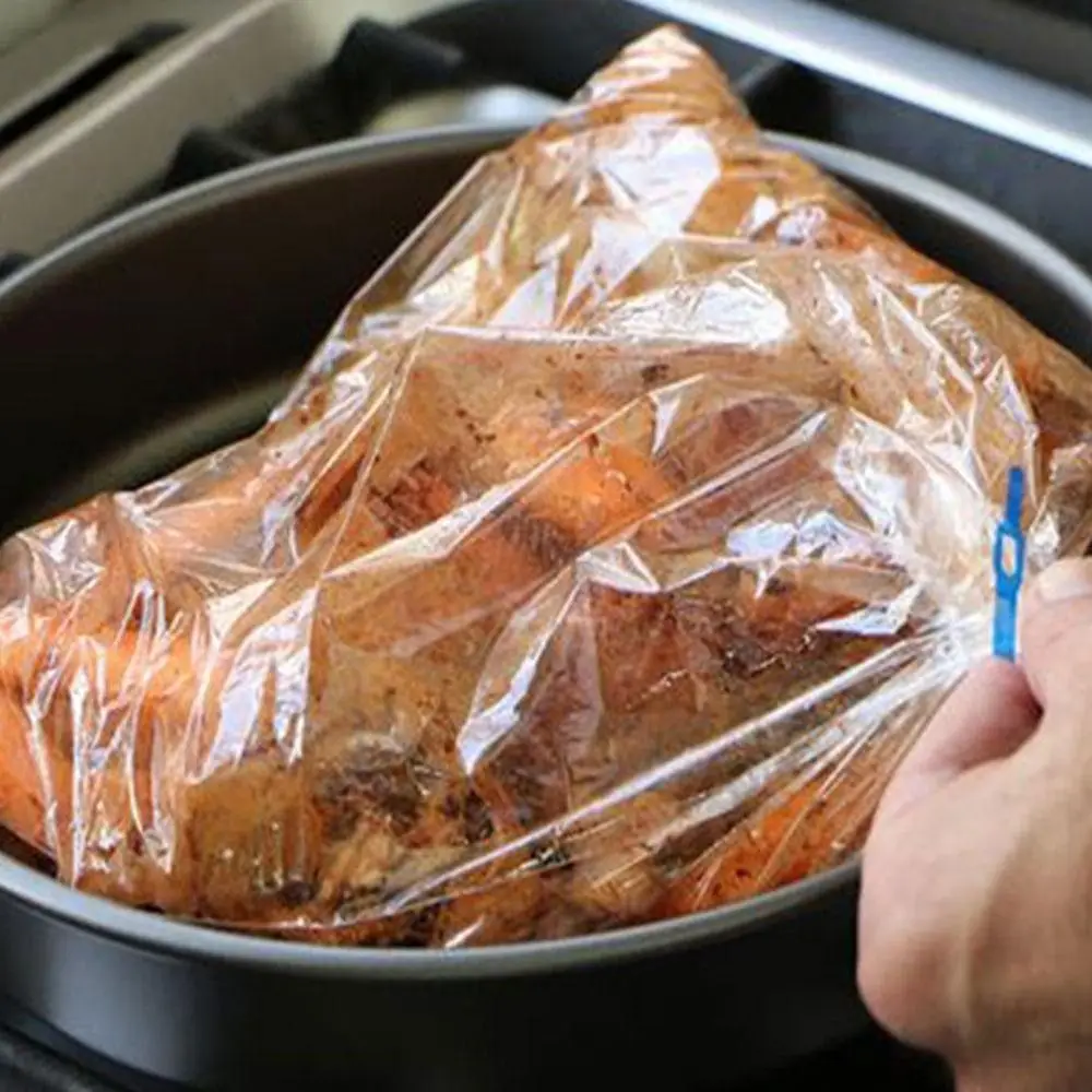 5Pcs Oven Bags High-Temperature Resistance Turkey Cooking Bags, Baking Bags for Roasting Meats Turkey Vegetables Seafood