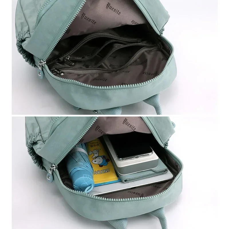 Women's Shoulder Bag Lightweight Nylon Cloth Small Schoolbag Fashion Leisure Travel Schoolbag Teenage Travel Bag