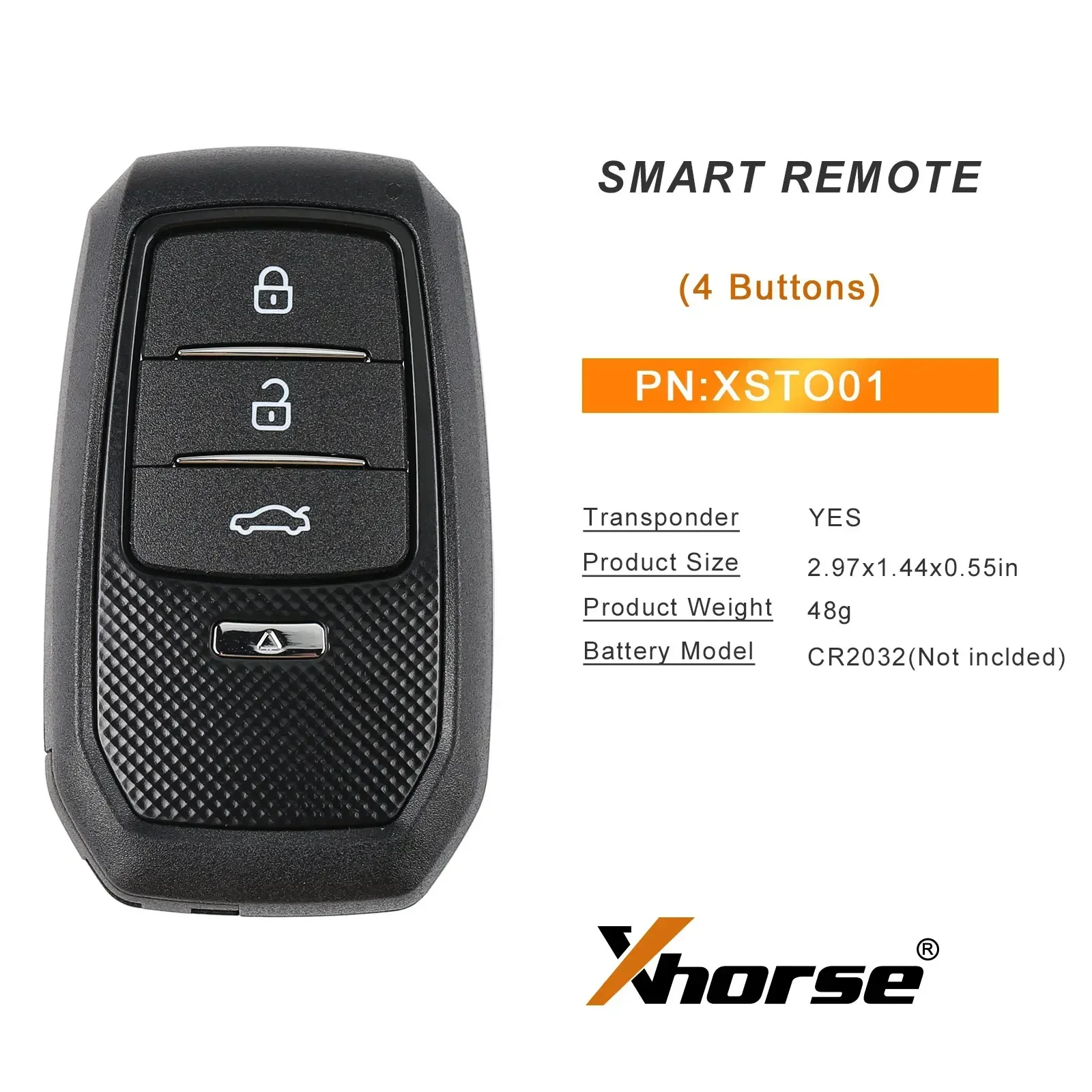 Xhorse VVDI MINI Key Tool Max Pro XM38 Smart Keys Circuit Board Universal Remote Control Case Toyota 8A 4A XSTO01EN