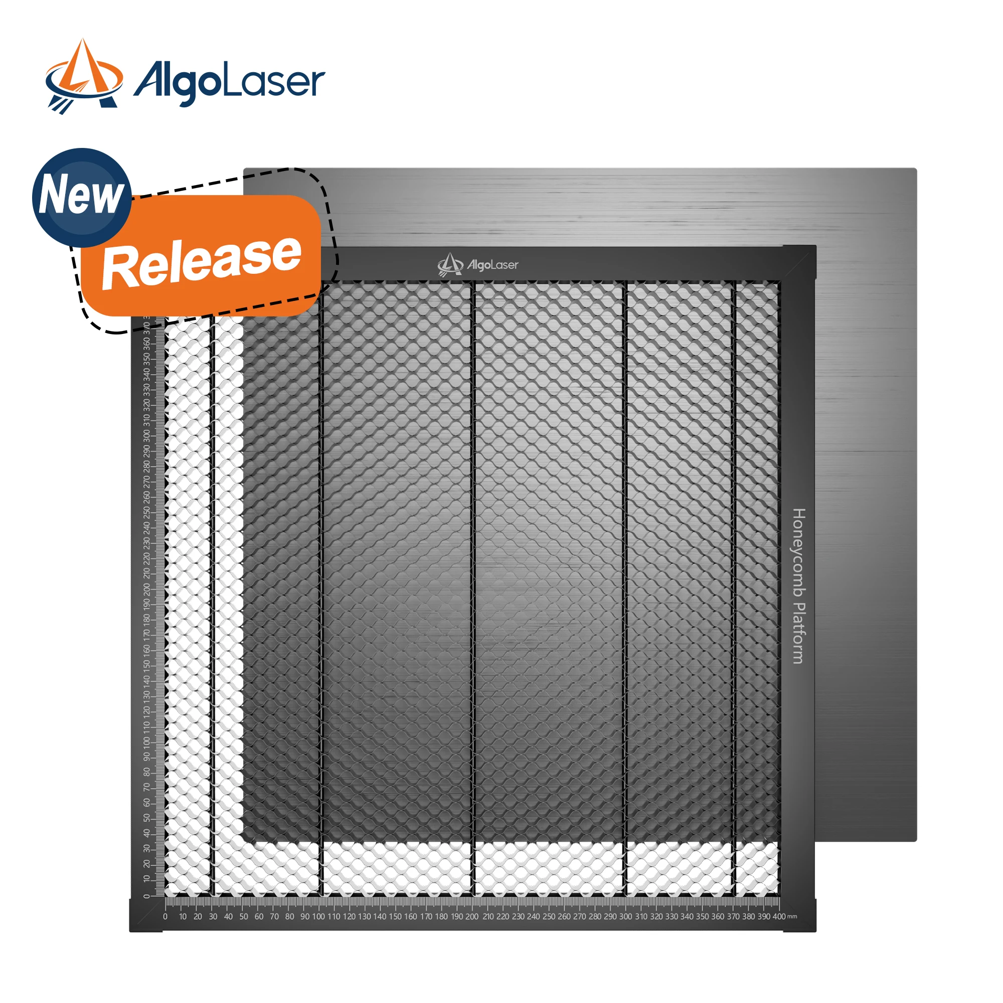 

Algolaser Honeycomb Platform Working Panel Set for Laser Engraver 445x450mm Stainless Steel with Aluminum Panel to Protect Desk