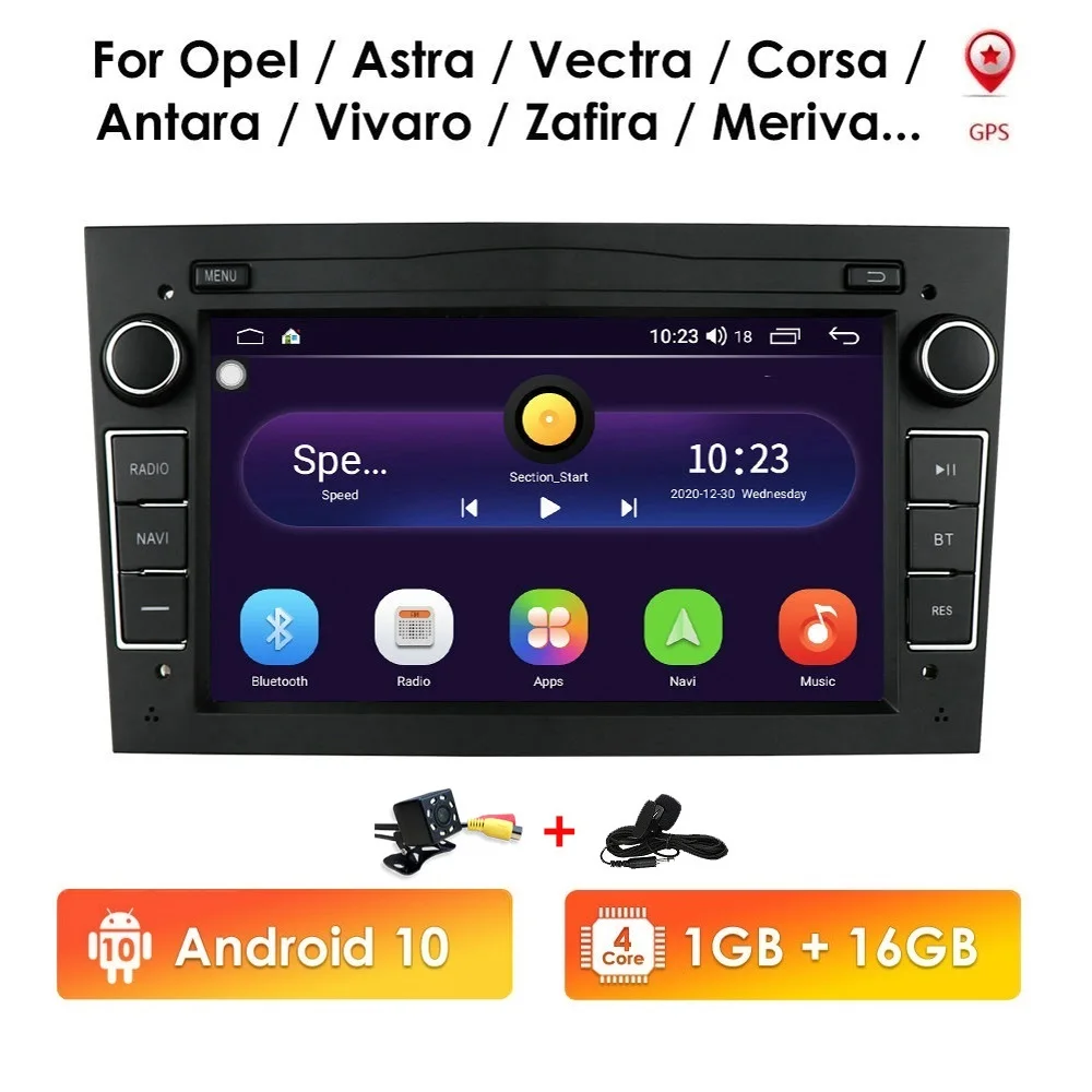 4G WIFI 2 Din Android 11 Car NODVD GPS Navigation radio for Opel Astra H G J Antara vectra c b Vivaro astra H corsa c d zafira b portable movie player for car Car Multimedia Players