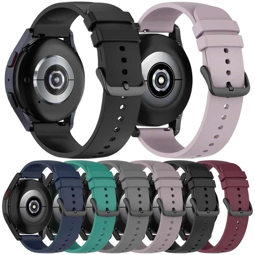 22mm Sports Silicone Watch Band - Premium Strap and Bracelet Replacement