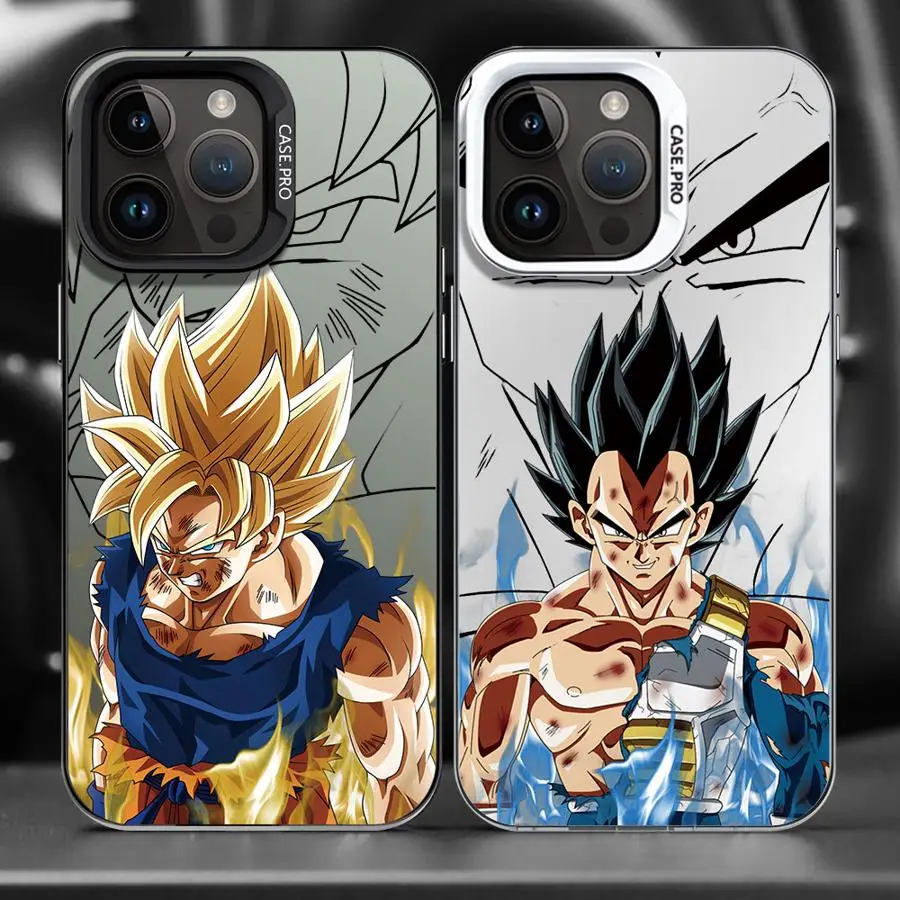 Anime Classic Goku Dragon Ball Handyhülle für iPhone 17 17e 16e 16 15 14 13 12 11 mini Pro Max Air Plus Sturzsichere Rückabdeckung