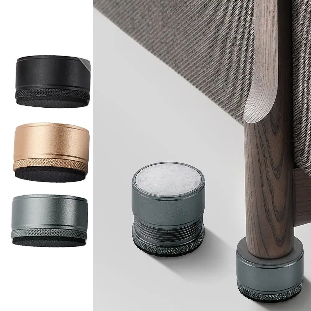 Adjustable Non-Slip Furniture Risers with Noise Reduction and Shock Absorption