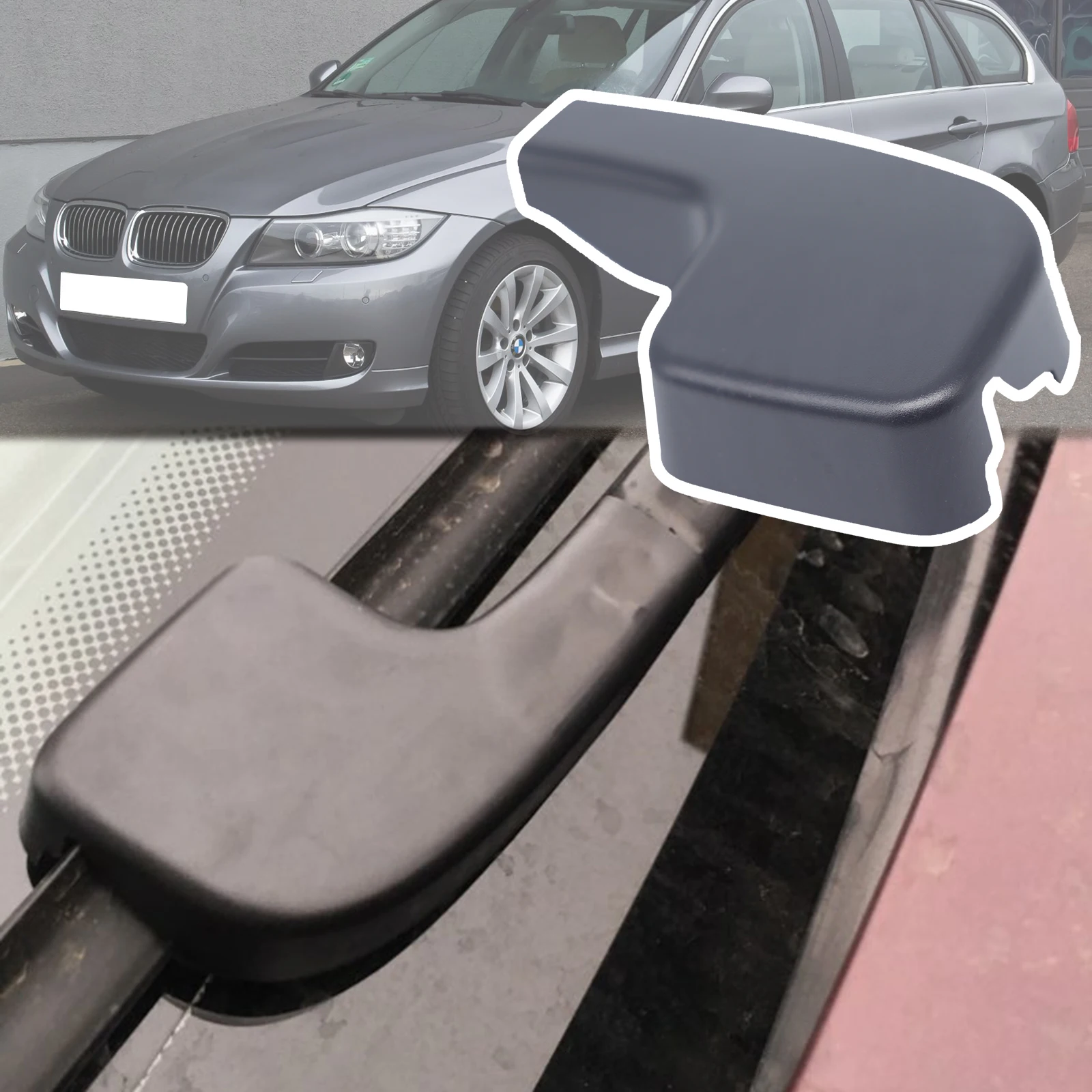 Передняя крышка рычага стеклоочистителя гайка коромысло болта для BMW E90 E91 E92 E93 335i