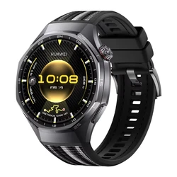 Luxury Titanium Strap for Huawei Watch GT 6 Pro - Premium Metal Bracelet (Original Black)