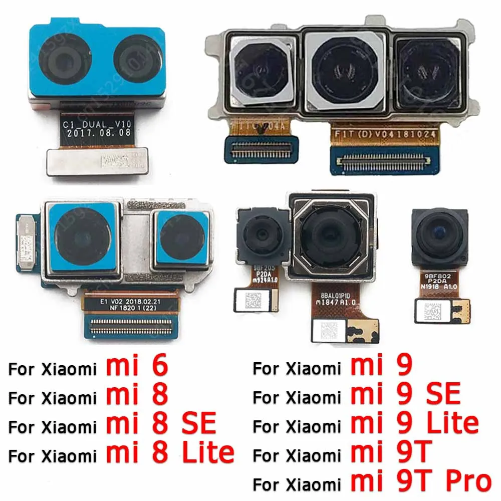 

For Xiaomi Mi 9T Pro 6 8 Lite 9 SE Mi6 Mi8 Mi9 Back Rear Camera Module Backside Flex Replacement Repair Spare Parts