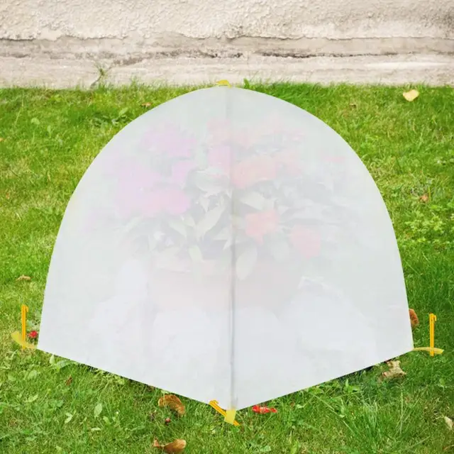 Növényvédők A Fagy Növényi Sátraktól Kültéri Téli Gyümölcs Burkolat Újrahasznosítható Növények Dzseki Védje Gyümölcsfa Cserepes Növényeit - Image 5