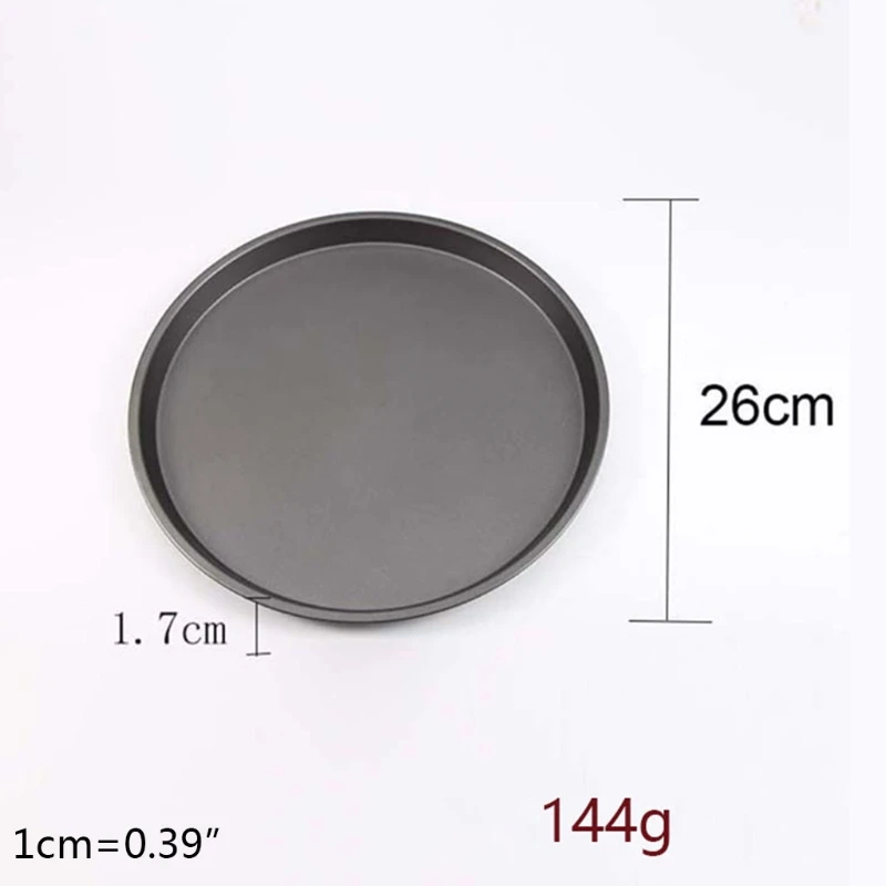9/10/11/12-Inch Pizza Baking Tray Non Pizza Baking Set for Oven Durable Pizza Pan