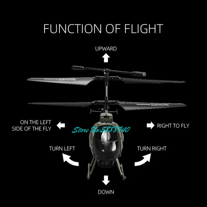 4K HD Camera Simulation Remote Control Helicopter Kids Toy 2.4G LED Lighting One Key Take Off APP Control WIFI FPV RC Helicopter 5
