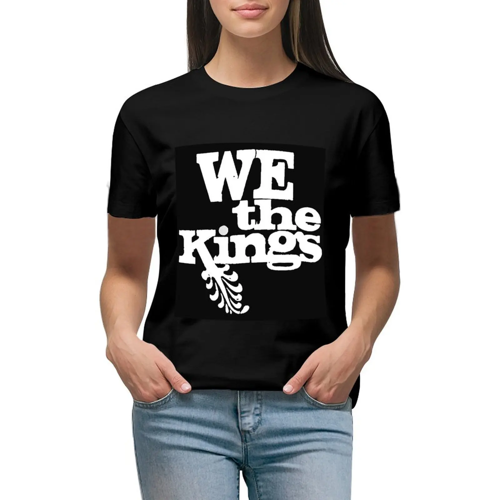 

we the kings band T-shirt anime clothes oversized t-shirt dress for Women plus size sexy