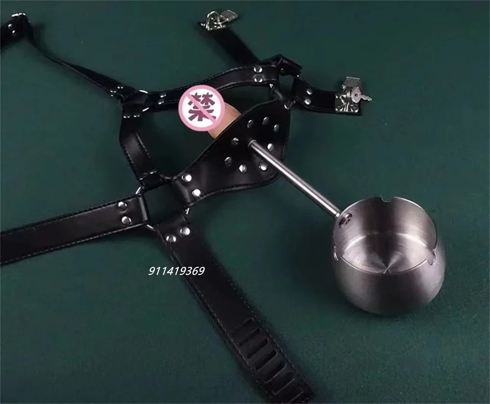 Couples Toys Materialized Tray Ashtray Dildo Mouth Plug Gagged Collar Nipple Abuse Nipple SM Dog Slave Prop