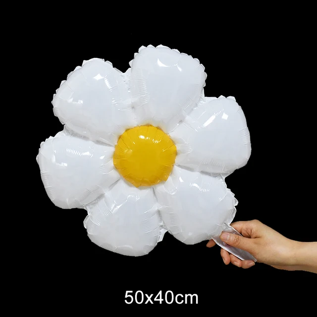 10Pcs 미니 데이지 호일 풍선, 다양한 행사에서 사용할 수 있는