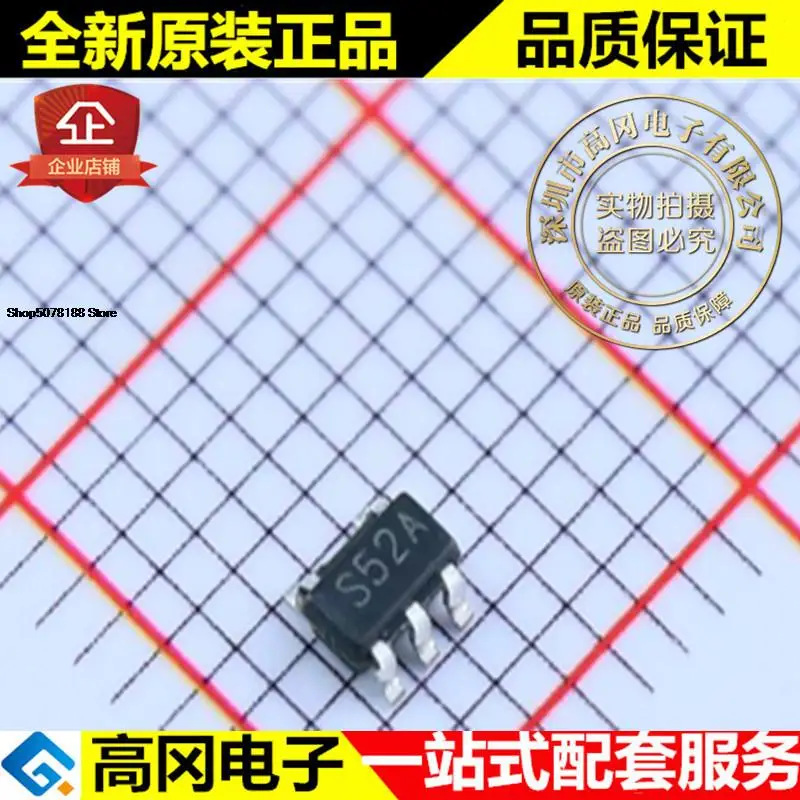 

5pieces LM2733XMF SOT23-5 S52A TI 40V FET 1A DC-DC Original New Quick Shipping