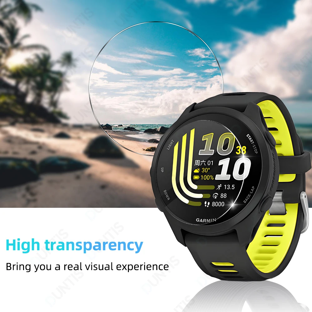 Garmin Forerunner 70/170 용 강화 유리 화면 보호기 긁힘 방지 유리 보호 필름 화면 보호기 액세서리