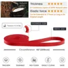 208cm Natural Rubber Resistance Bands Sets Elastic Yoga/Fitness Band Strength Pilates Fitness Equipment Training Expander Unisex 3