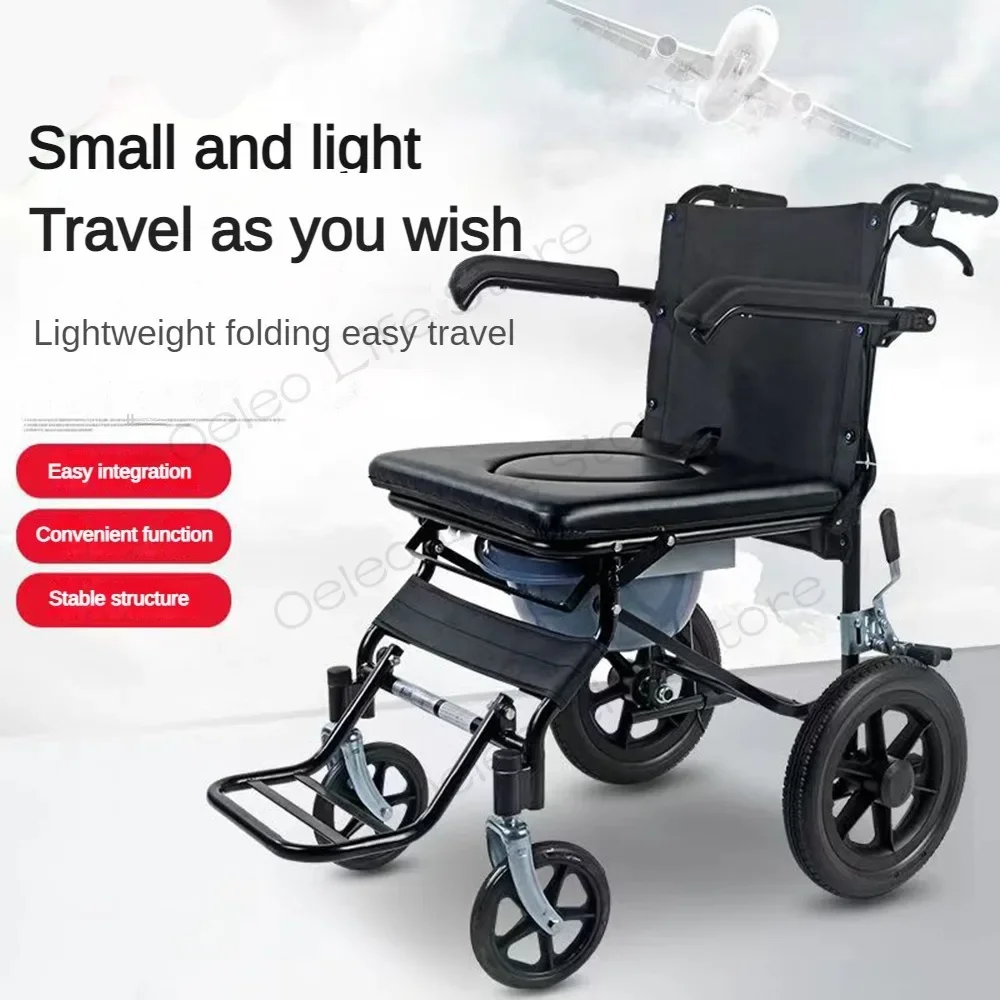 Folding Light and Easy To Carry The Elderly Chair The Elderly Portable Disabled Seat Bath Chair The Special Toilet Chair