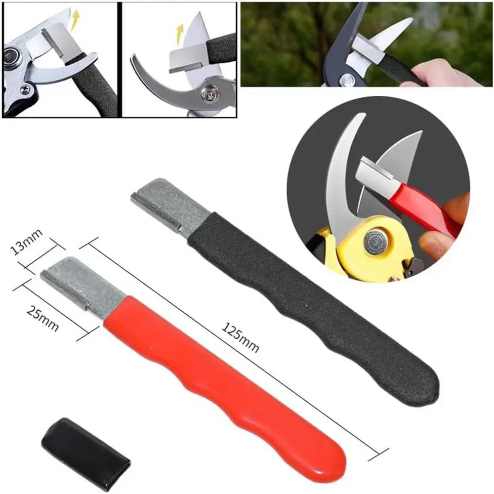 Knife Sharpener 1/2 Pcs Professional Tungsten Diamond Ceramic for All Blades Kitchen Garden Shears