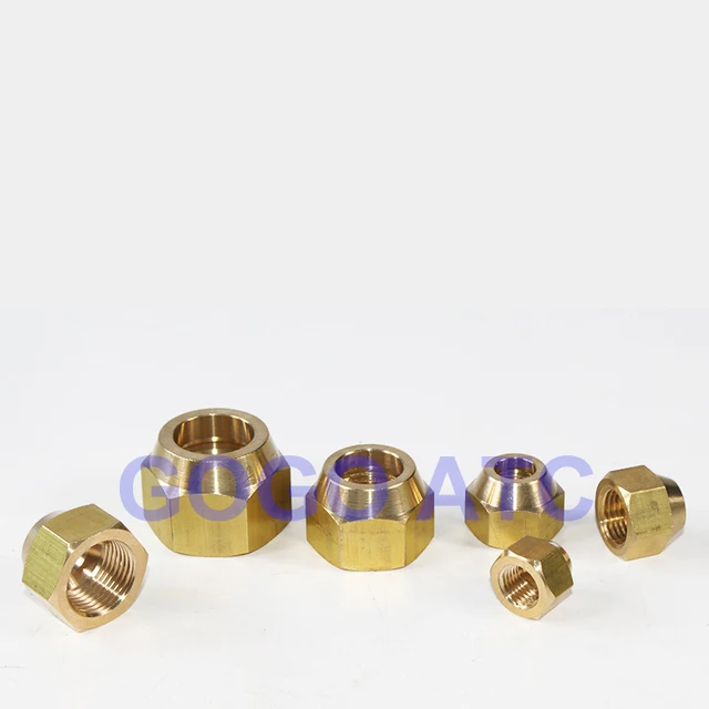エアコン部品 6mm-19mmの銅管のナット真鍮連合シリーズジョイント 