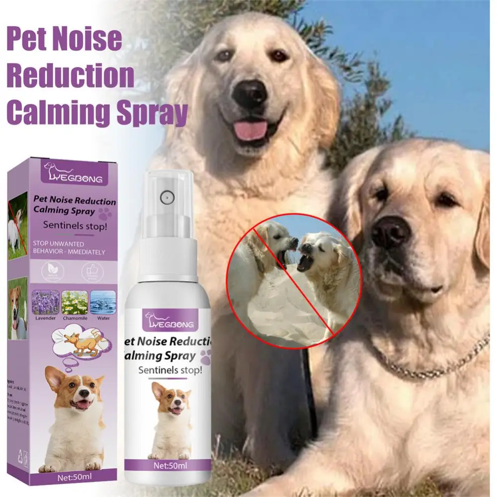 

50ml Pet Calming Spray To Help Dogs Noises And Anxiety Calm Down Easy Spray For Dogs Cats And Other Pets Supplies