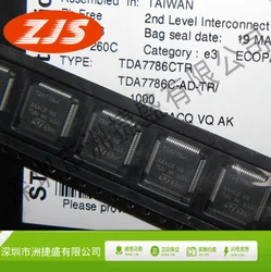 1 PCS/LOTE TDA7786C TDA7786CTR TDA7786C AD TR TDA7786 LQFP 64 100% Marque novo e original 