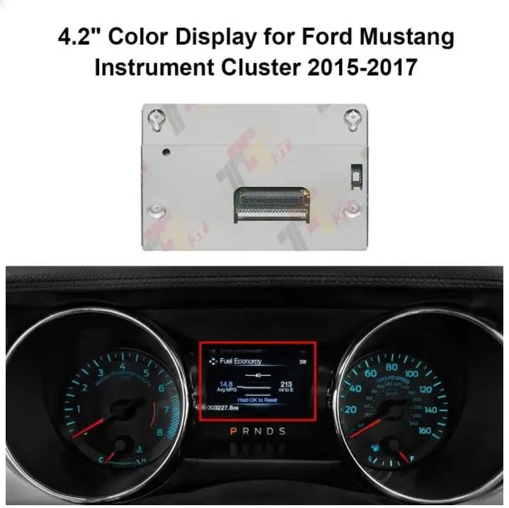 

Цветной дисплей 4,2 дюйма для Кластера инструментов Ford Mustang