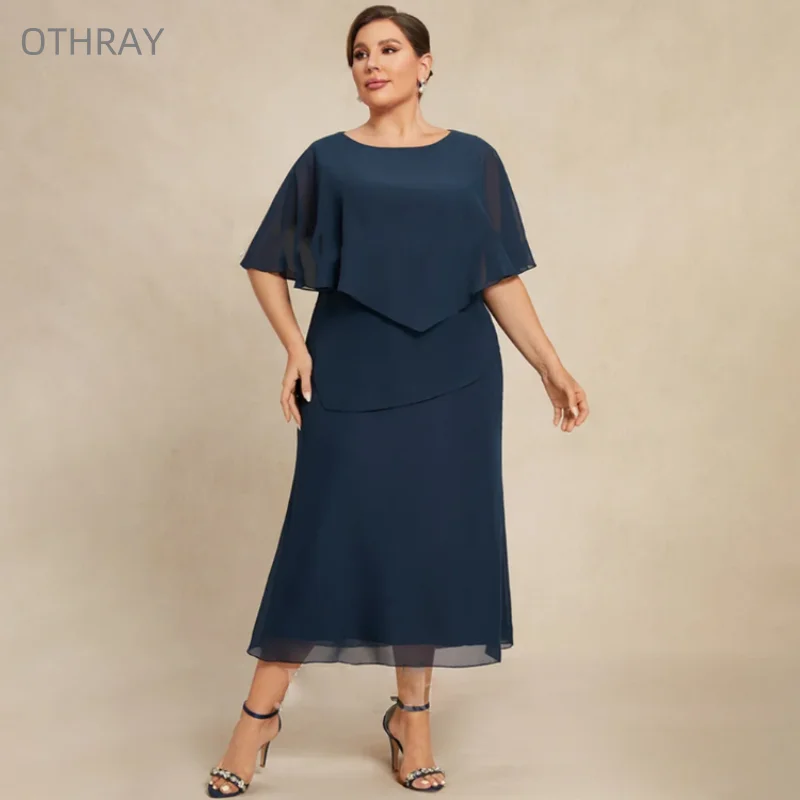 

Elegant Mother of the Bride Dresses V Neck Long Sleeves Wedding Party Gowns Flowers Floor Length Mermaid Long Dress NEW