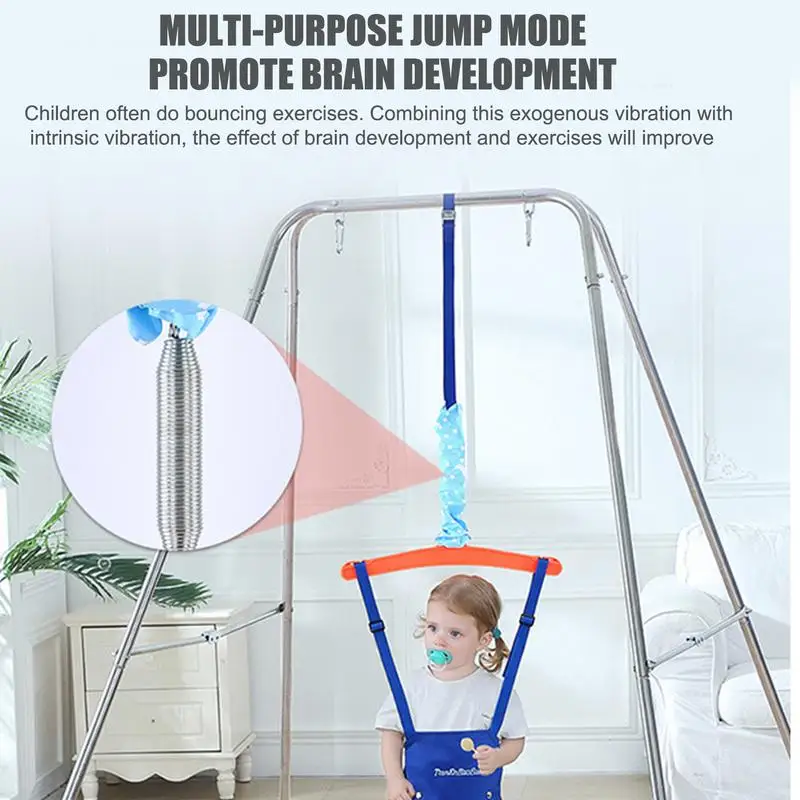 Baby Door Jumper Adjustable Hammock Seat Children Hammock Swing Exercise Hanging Bed for Kids Door Motor Skills