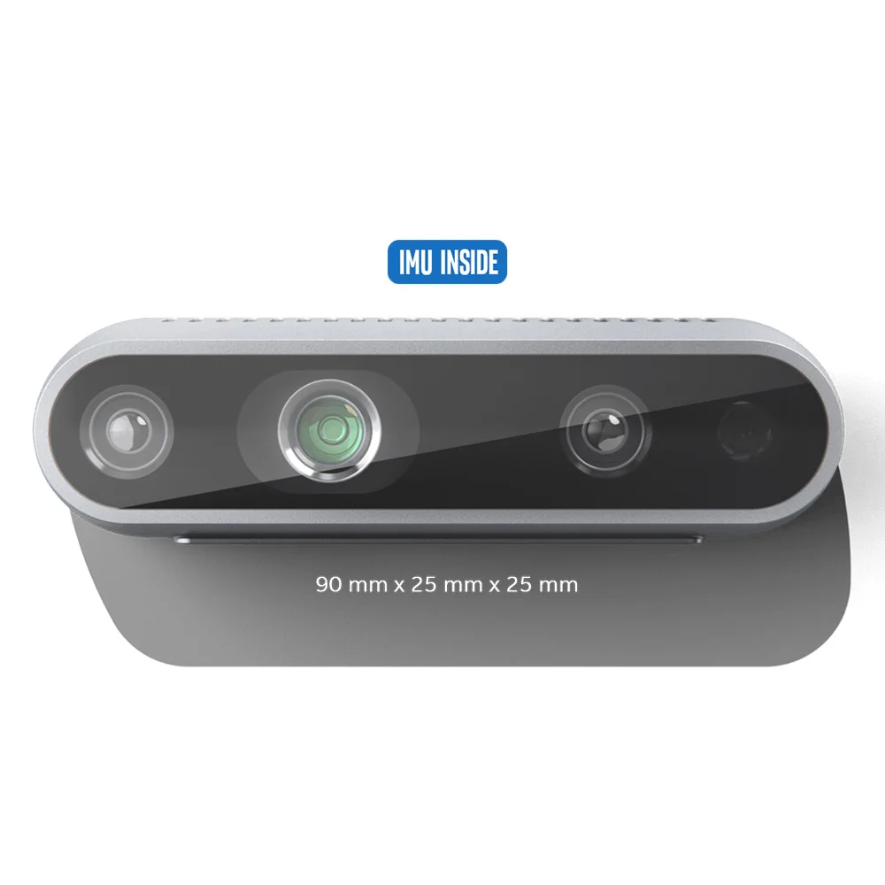 スキャナー Intel RealSense Depth Camera D435i Amazon.com: Intel RealSense Depth Camera D435i, Silver