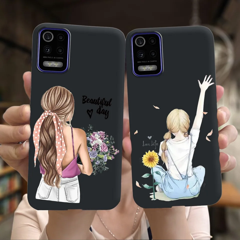CRABOT Cover Protettiva Per LG K52 - Antiurto, A Prova Di Polvere, Con Pellicola Schermo Incorporata, Corpo Anteriore E Posteriore Sigillato (Rosso)