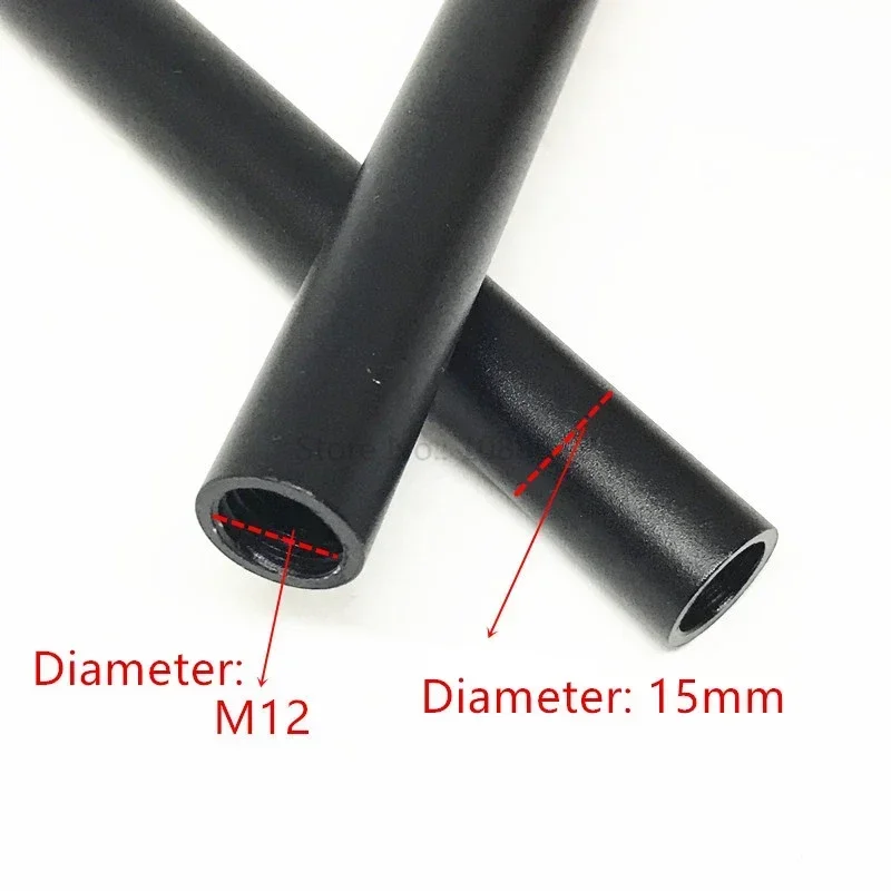 Camera Accessories Camera Bracket Camera Clamp 2PCS Aluminum Alloy Rods with M12 Screw Hole for DSLR 15mm Rod Rig Clamp