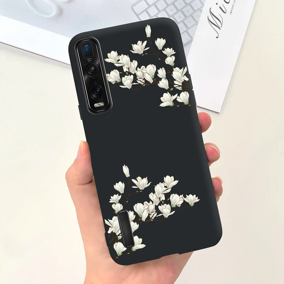 Floral Silicone Phone Case Cover - Stylish and Protective Design