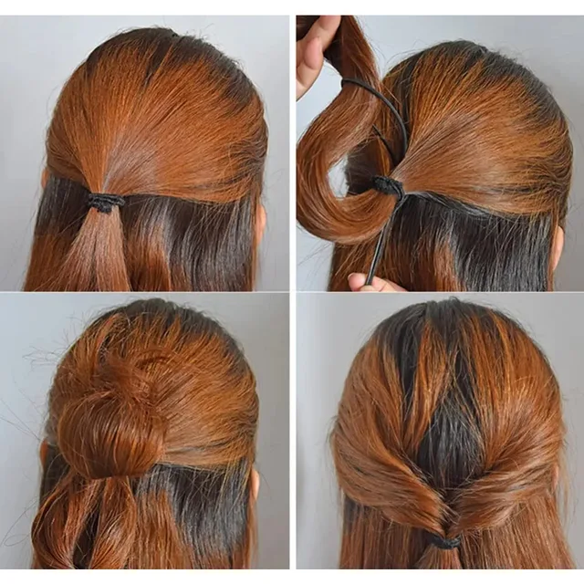 1/3 pcs Plastic Magic Pull Hair Pin Clip Hair Braid Ponytail Maker Accessories Diy Hair Styling Tail Tool Fashion Salon 6