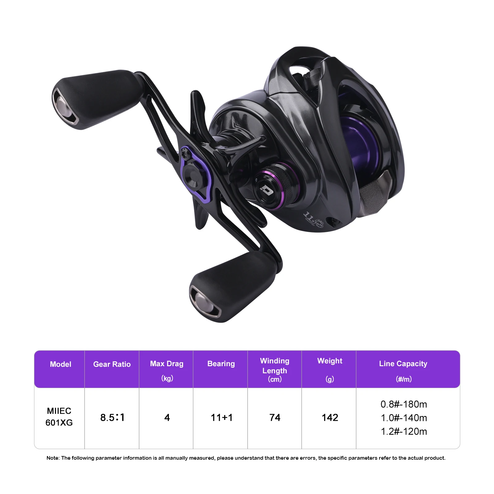 PURELURE 新 MllEC シルバーフェザー 9.58 グラムスプール超軽量 BFS  フィネスベイトキャスティングリールベイトキャスト釣りコイルシャッドトラウト用 - AliExpress PURELURE MIIEC BFS ベイトキャスターリール - シングルモード DC フィッシングリール ナイロンフレーム 電子ブ