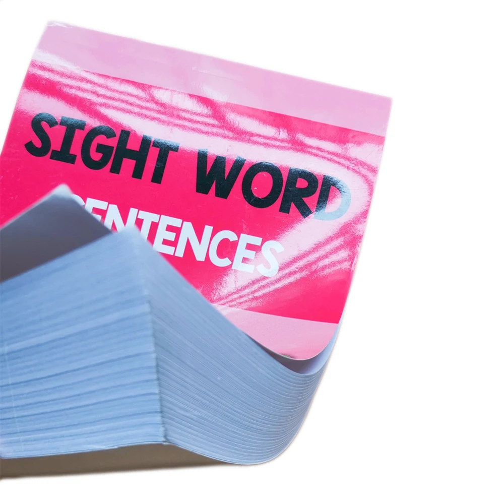225 Pages/Book Educational Toys Children Learn English Homework Sight Word Sentence Interactive Phonics Practice Workbook 3