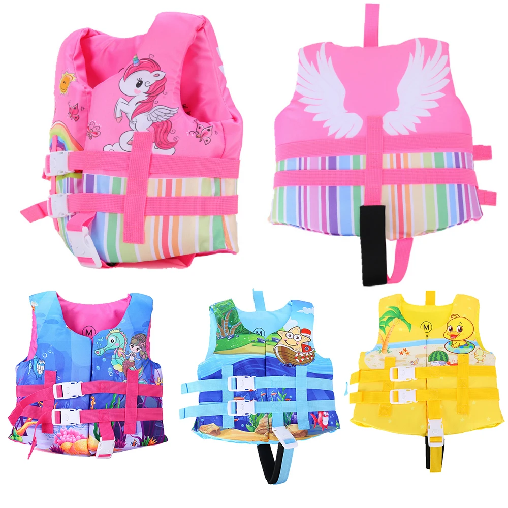 

Kids Life Vest puddle jumper Floating Girls Jacket Boy Swimsuit Sunscreen Floating Power Swimming Pool Accessories for Drifting