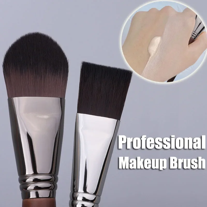 

Non Marking Polishing Foundation Makeup Brush Professional Soft Multi-function Face Mask Brush Cosmetics Beauty Make Up Tool 1Pc