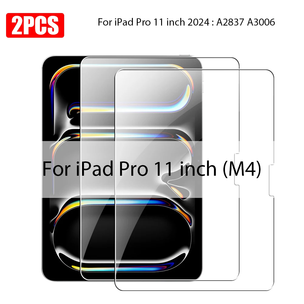 Premium Tempered Glass Screen Protector for iPad - Enhanced Clarity and Durability