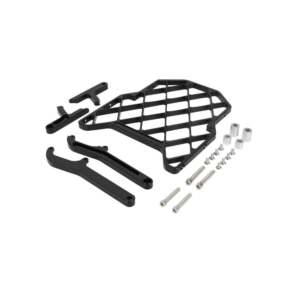 혼다 CRF250L12-21 CRF 250M 13-21 CRF250 랠리 17-21 오토바이 액세서리 선반, 알루미늄 후면 테일 러기지 랙
