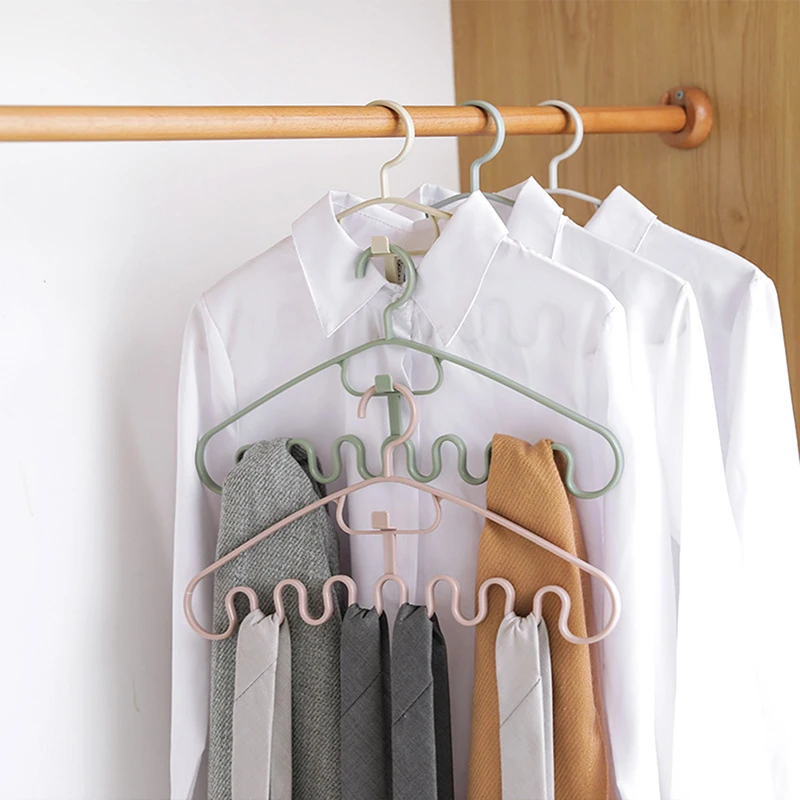 

1 шт. волнистые многопортовые вешалки для сушки одежды многофункциональная пластиковая вешалка для одежды вешалка для сушки вешалки для хранения