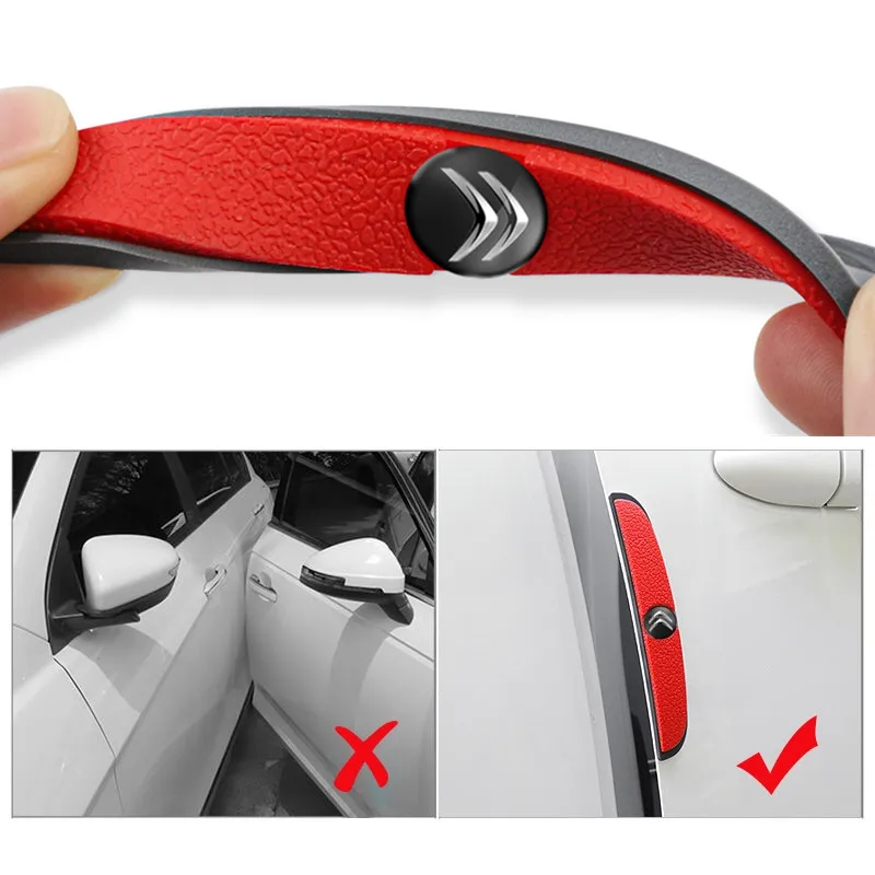 Durable Car Door Scratch-Resistant Rubber Protector Strips